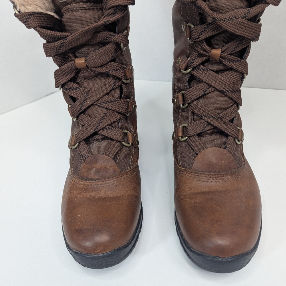 TIMBERLAND Mount Hope Insulated Waterproof Winter Boots Sz 8 - Picture 4 of 15